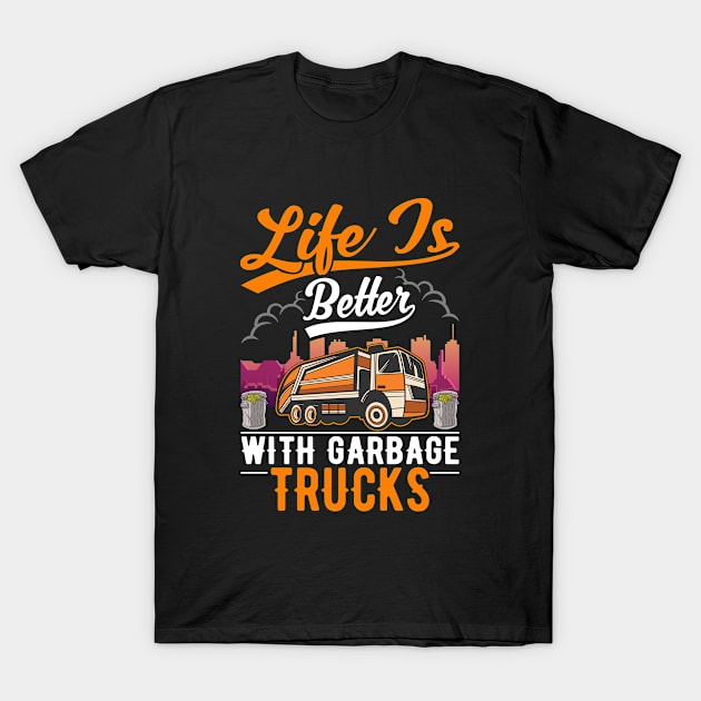 Garbage Truck Collection Gift T-Shirt by favoriteshirt